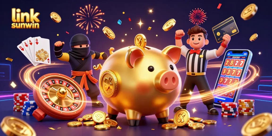 Spin and win with link sunwin's vibrant casino action featuring dynamic characters.