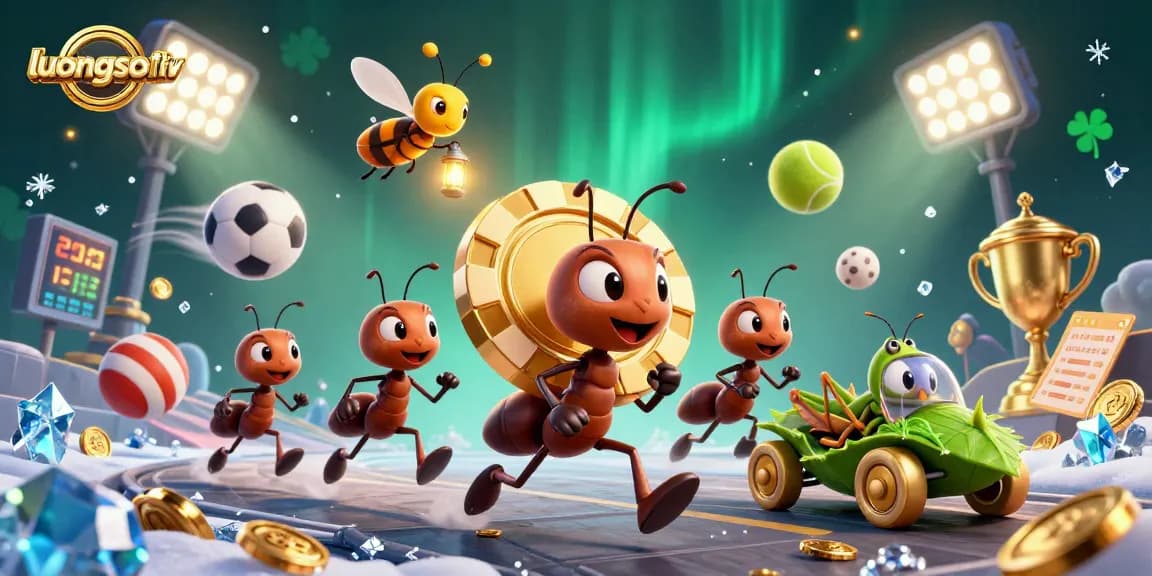 Experience thrilling gameplay on luongson tv while enjoying dynamic sports action featuring vivid sports elements.