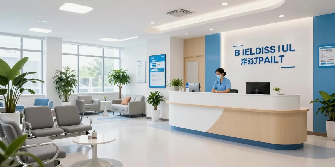 Eingang des Akra Labs Shops: Medizinische Dienstleistungen, Patientenbetreuung und fortschrittliche Gesundheitsversorgung.