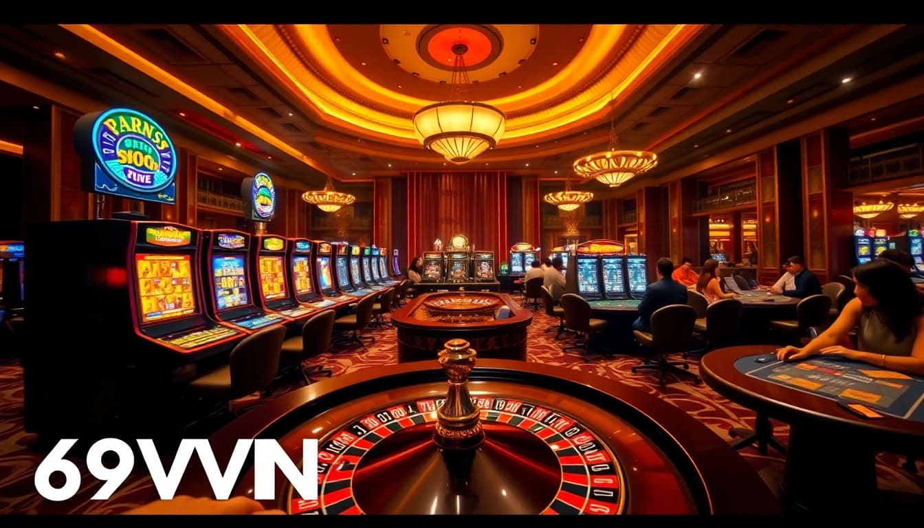 Experience the excitement of 69VN with vibrant casino games and thrilling betting action.