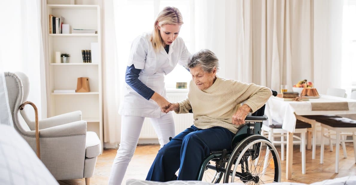 Werbung Pflegedienst und Palliativpflege: Würdevolles Leben bis zum Ende