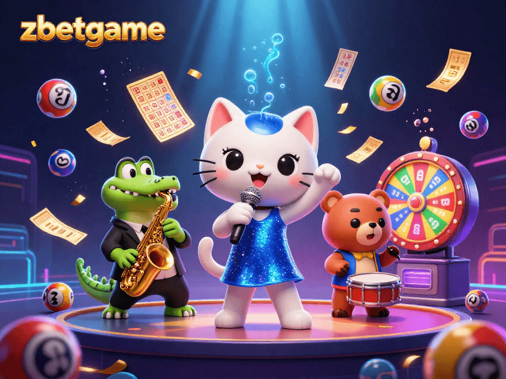 Experience the thrill of gaming at zbetgame through this vibrant casino scene.