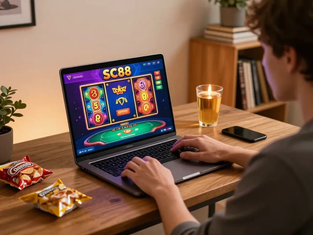 Engaging online gaming experience at Trang chủ SC88 with colorful gaming interface.