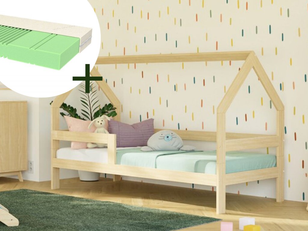 Wohnliche Atmosphäre schaffen mit dem Hausbett 120x200 aus Holz