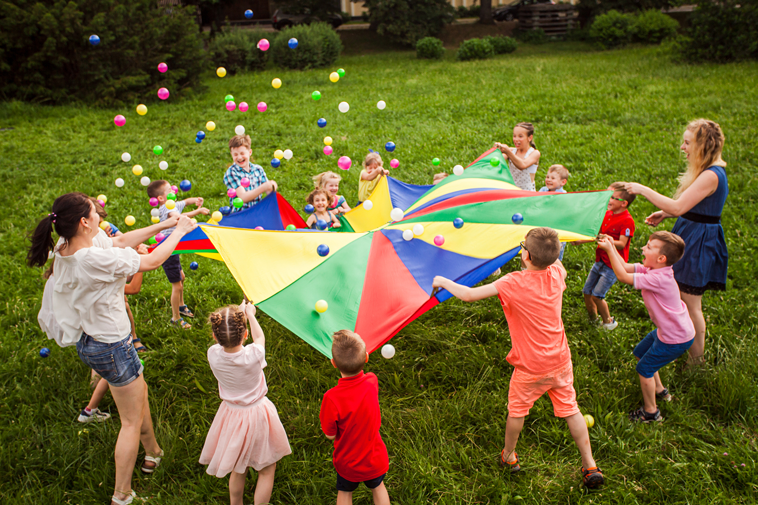 Spiel und Spaß garantiert beim Kindergeburtstag 4 Jahre