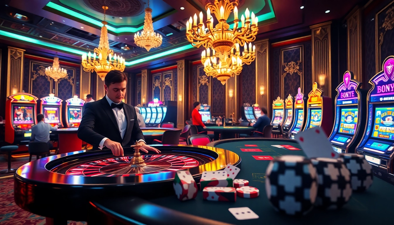 Experience the luxurious thrill of gambling at 28bet with vibrant casino visuals, chips, and roulette.