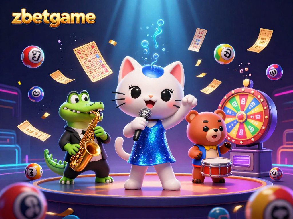 Experience the thrill of gaming at zbetgame through this vibrant casino scene.