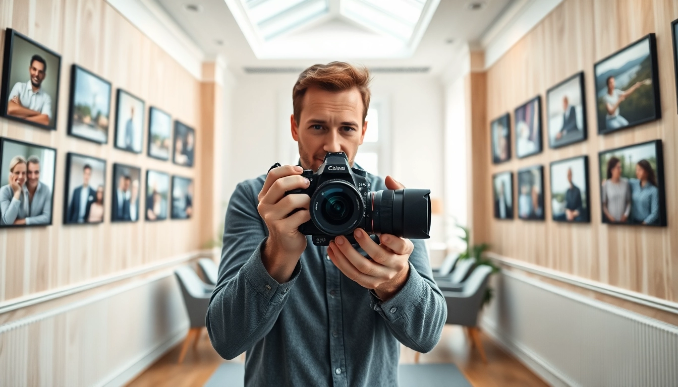 Praxisfotograf München erstellt atemberaubende Portraits in einem eleganten Büro in München.