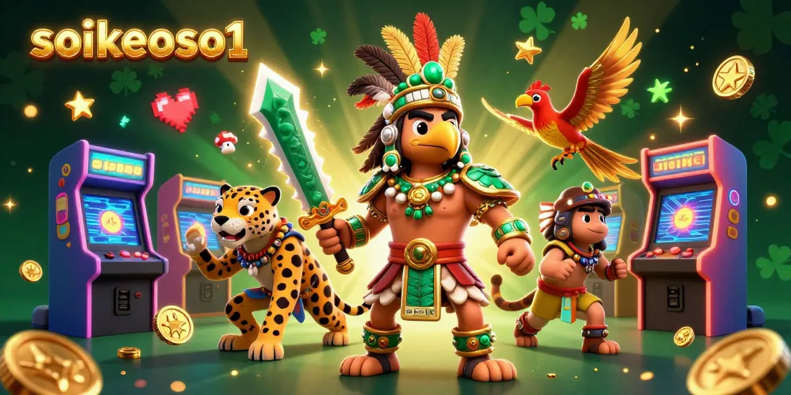 Engage with soikeoso1 in a vibrant sports betting world featuring dynamic 3D characters and casino elements.