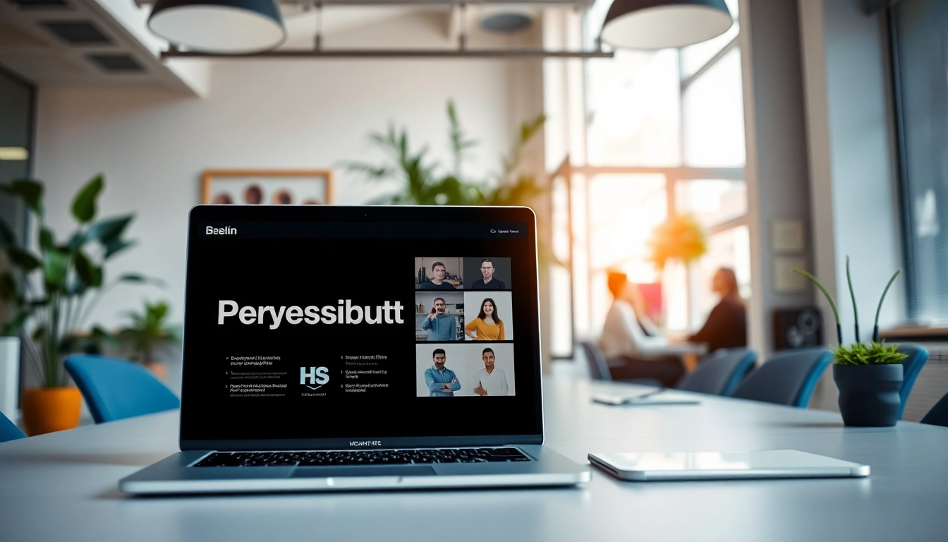 Headhunter Berlin vermittelt Fachkräfte in einer modernen Büroumgebung