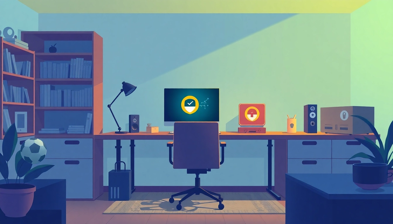 Optimize your digital workspace with Norton Security protecting your data effectively.