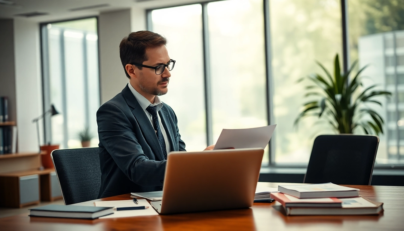 Headhunter Ingenieure bei der Analyse von Lebensläufen in einem professionellen Büro.